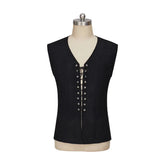 Medieval Viking Steampunk Vest - Gothic Renaissance Pirate Waistcoat for Men | Halloweez Cosplay Series - Halloweez